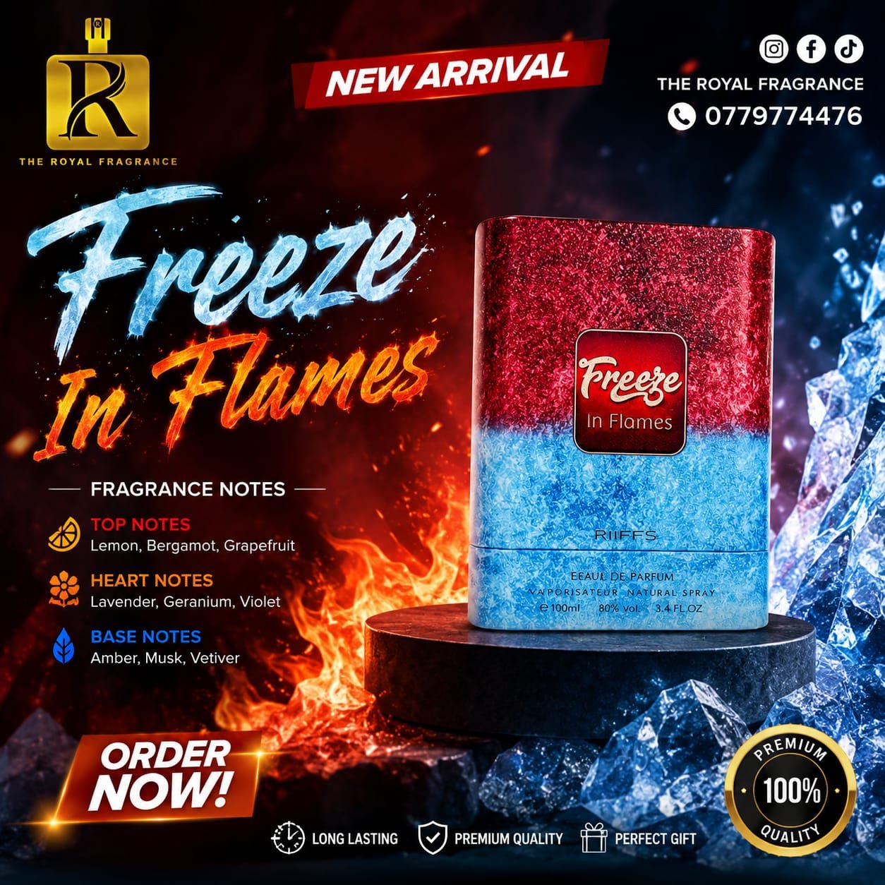 Freeze in Flames 100ml