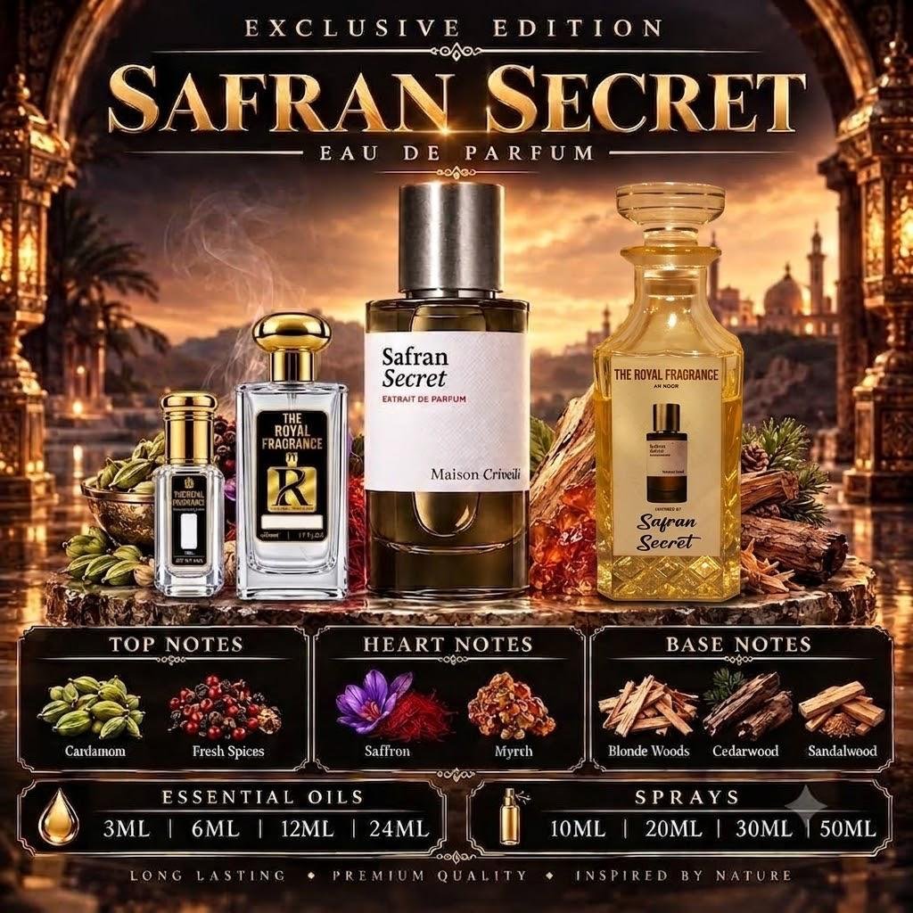 Safran Secret by Maison Crivelli