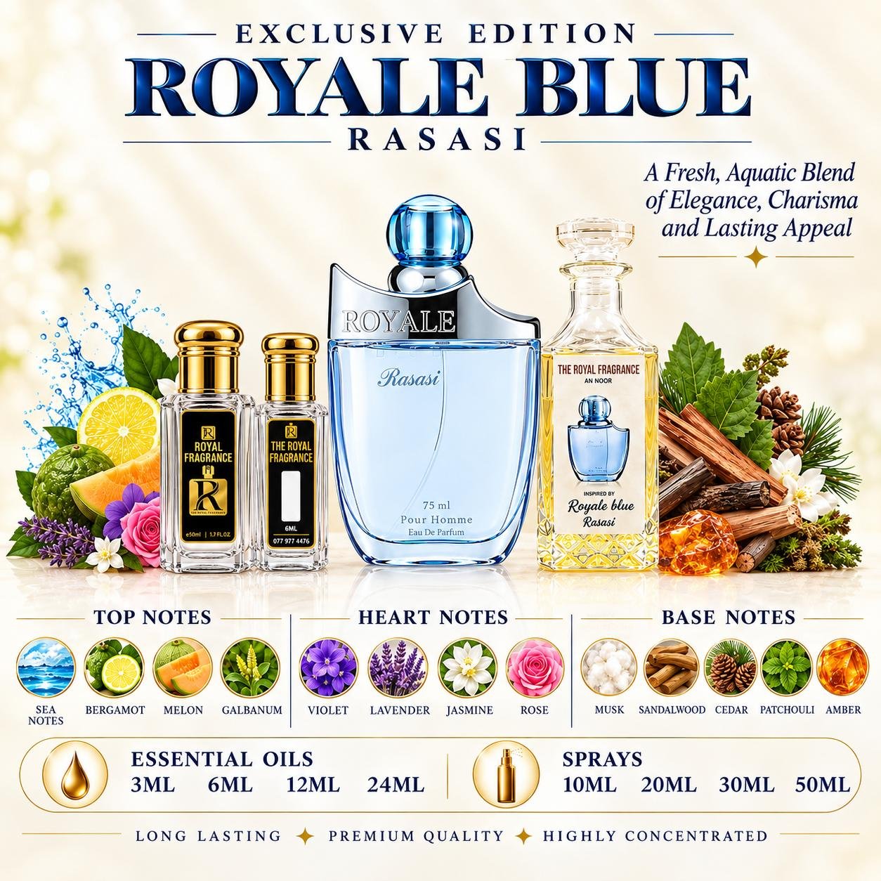Rasasi Royale Blue for Men