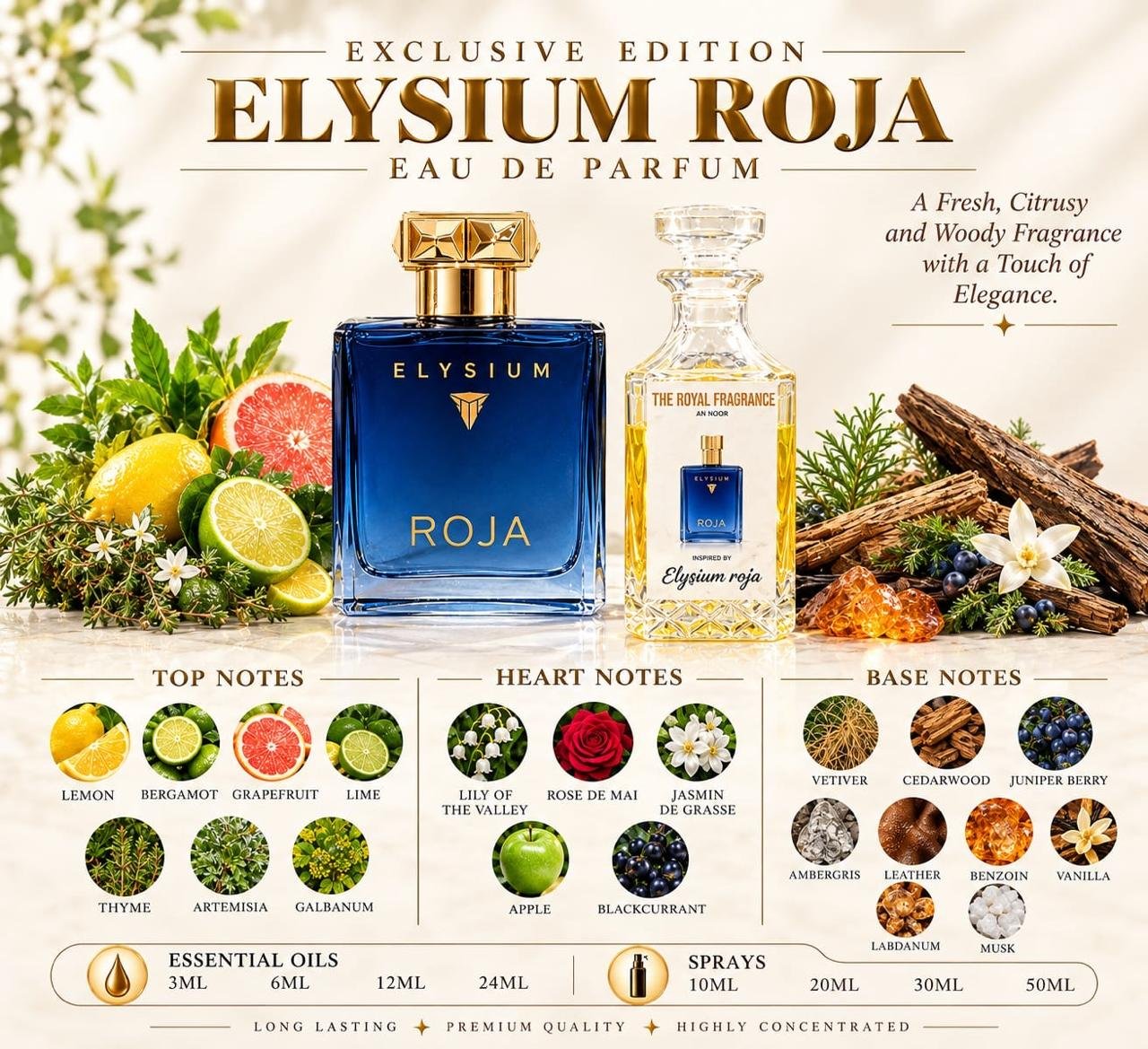 Roja Elysium Pour Homme