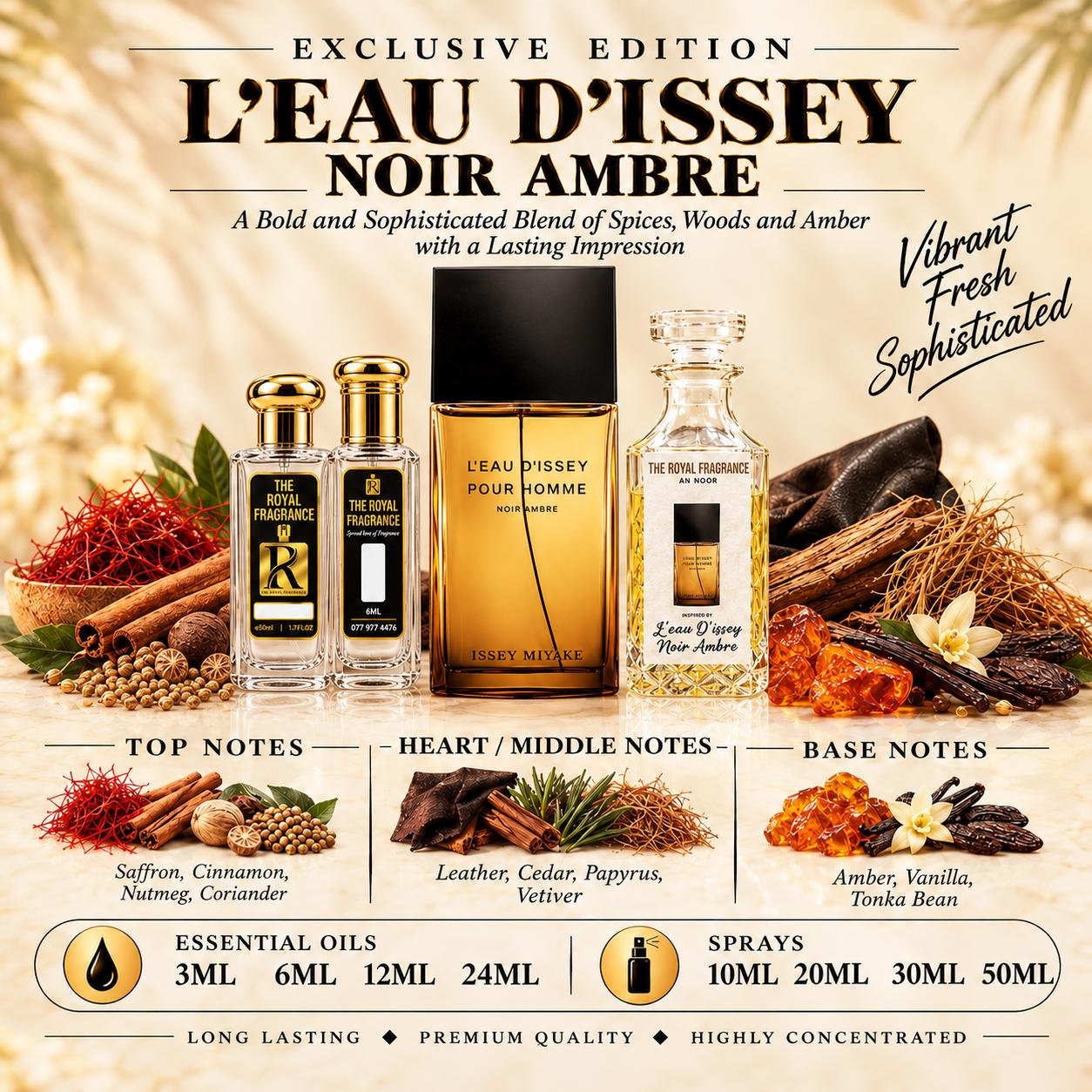 L'Eau d'Issey Pour Homme Noir Ambré by Issey Miyake