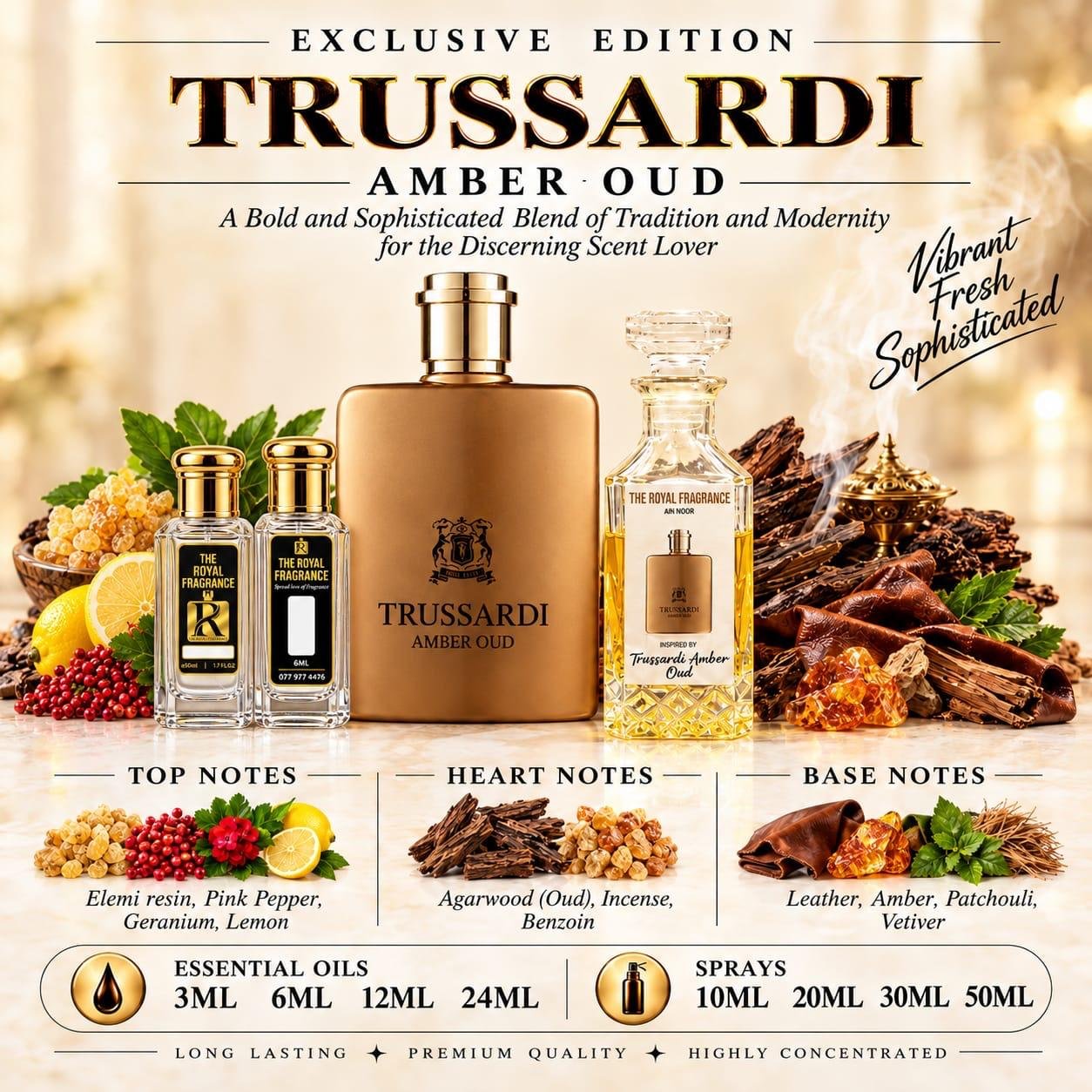 Trussardi Amber Oud