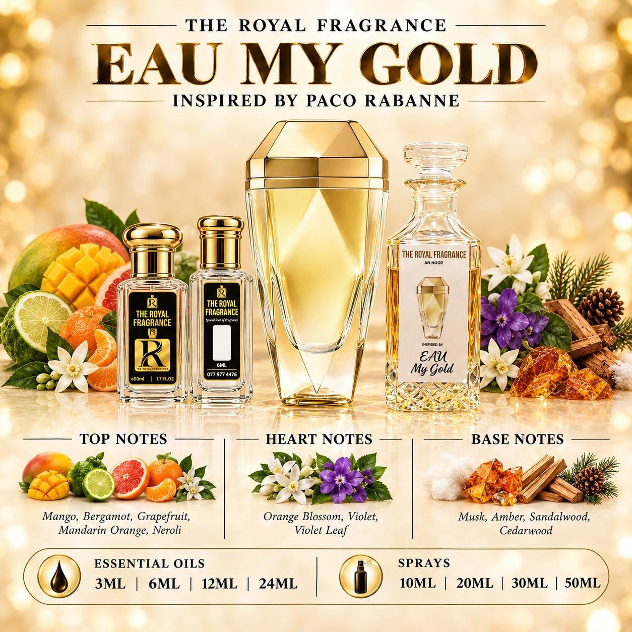 Lady Million Eau My Gold