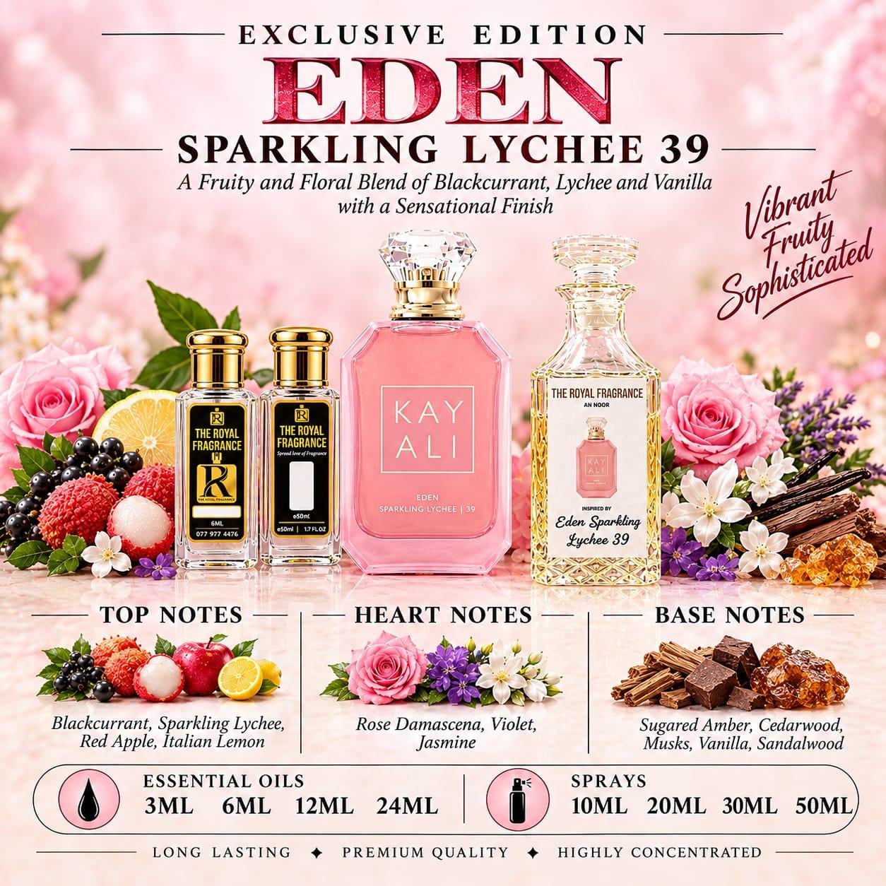 Eden Sparkling Lychee | 39 by Kayali