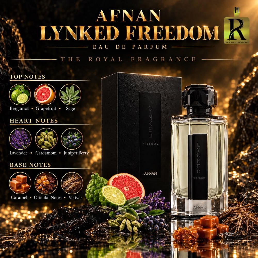Lynked Freedom by Afnan 100ml