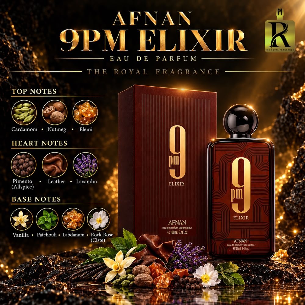 9PM Elixir by Afnan 100ml